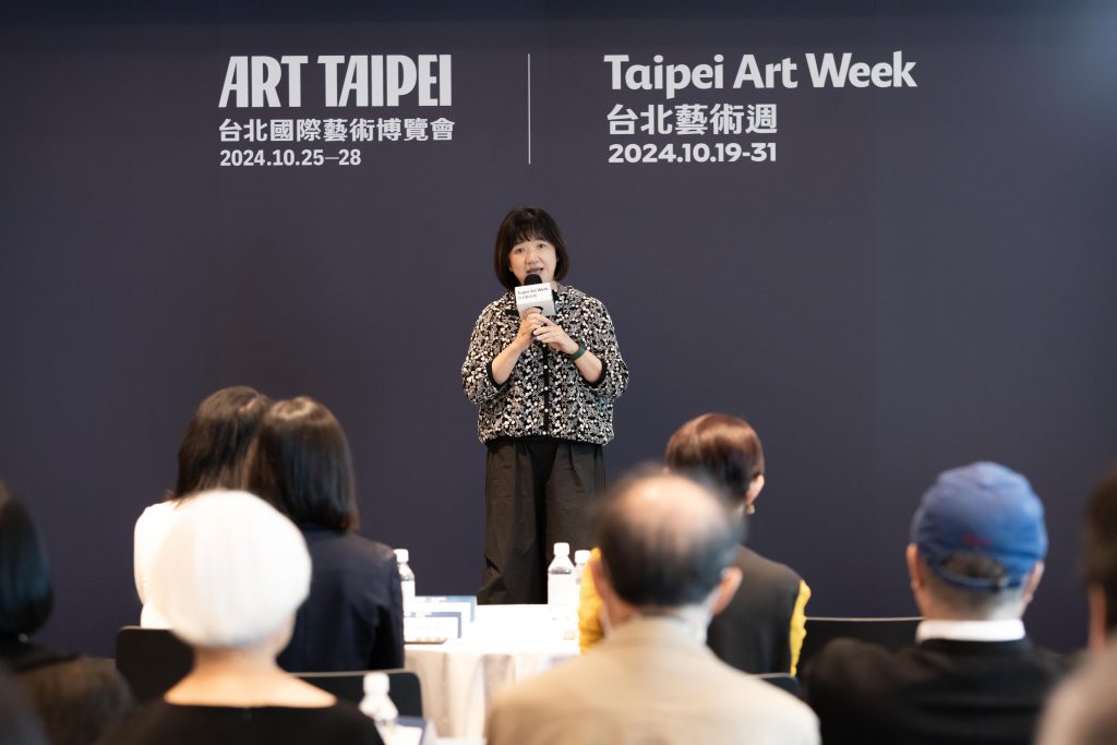 ART TAIPEI 2024 + Taipei Art Week 展前記者會 文化部李靜慧次長致詞